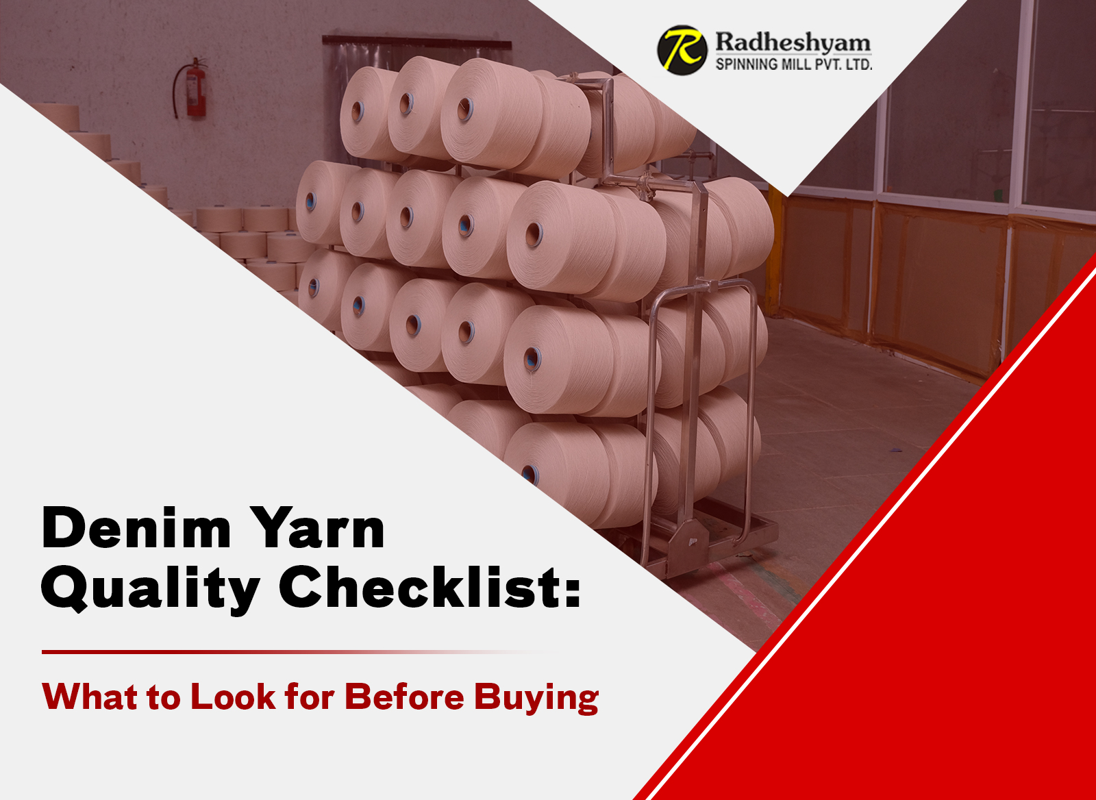 Denim Yarn Quality Checklist: What to Look for Before Buying