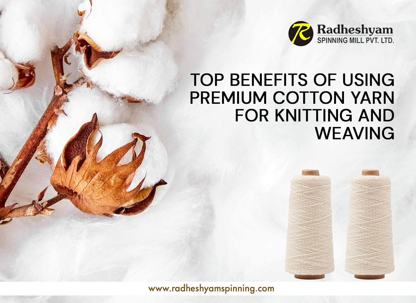 Top Benefits of Using High-Quality Cotton Yarn for Knitting and Weaving